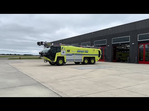 MSP Airport FD Crash 16 Responding 5/17/25