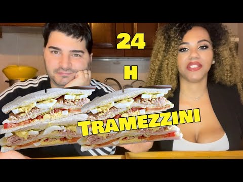 Mangiamo per 24H solo TRAMEZZINI 🥪 *24 ORE CHALLENGE*