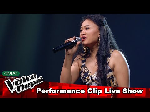 Tara Shreesh "Maya Le Boleko..." | LIVE Show Performance | The Voice of Nepal S3