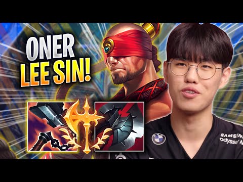 ONER IS INSANE WITH LEE SIN! - T1 Oner Plays Lee Sin JUNGLE vs Kindred! | Season 2023