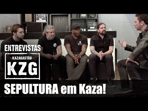 SEPULTURA em Kaza! - entrevistado por Gastão Moreira