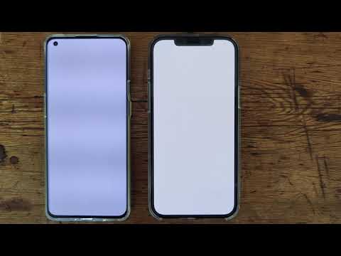 OnePlus 9 Pro PWM flicker(Causes headache), left VS iPhone 12 Pro Max, right