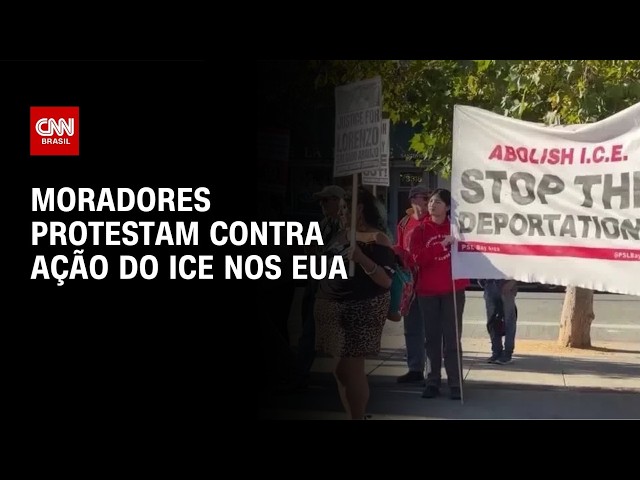 Moradores dos EUA protestam contra ação do ICE | CNN NOVO DIA