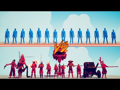 RANDOM TEAM vs MEGA DYNASTY TEAM - Totally Accurate Battle Simulator | TABS