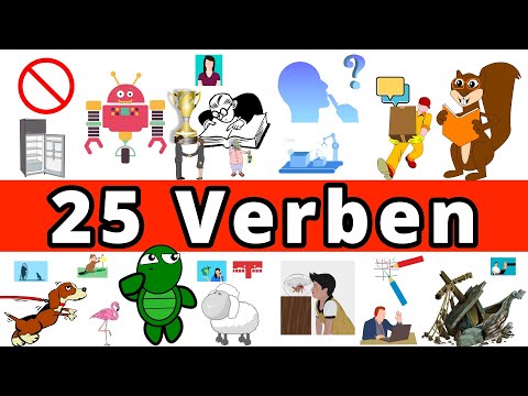 Wortschatz: Die häufigsten deutschen Verben (#4) | Vocabulary: most common German verbs (#4) | A1-B1