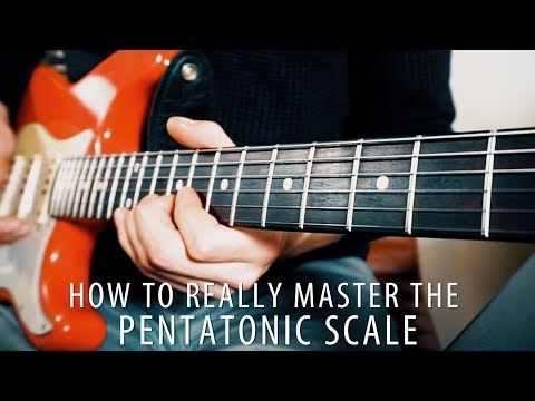 Master the PENTATONIC scale on the entire fretboard!