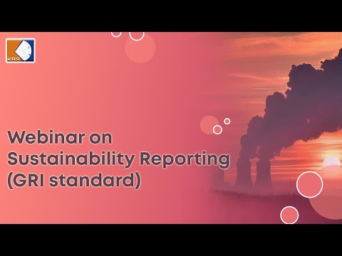Webinar on Sustainability Reporting (GRI standard) | KBS Certification