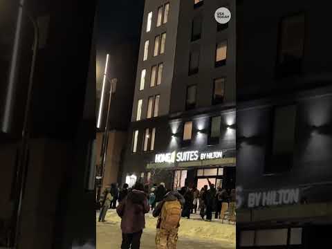 Protesters arrested after disrupting ICE agents at Hilton hotel