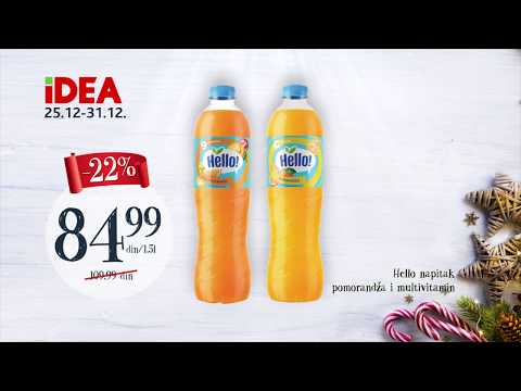 IDEA: sve za novogodišnju žurku 25 - 31.12.2017.