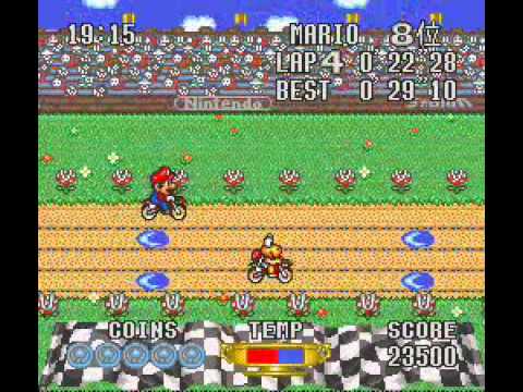 Mario Excitebike (SNES Satellaview)