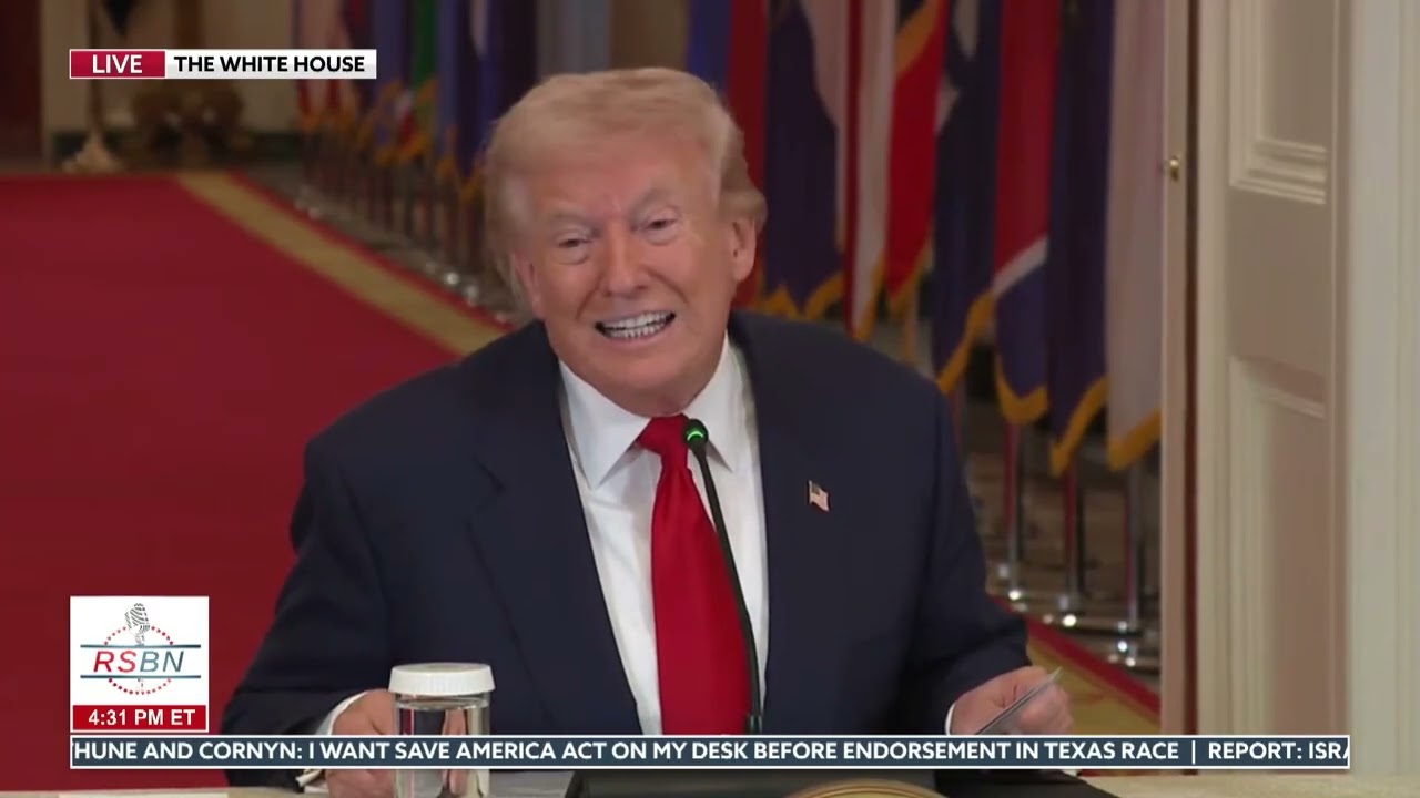 FULL EVENT: President Trump Holds a "Save College Sports" Roundtable - 03/06/26