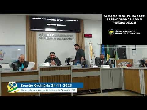 Imagem - Sessão Ordinária de 24 de novembro de 2025