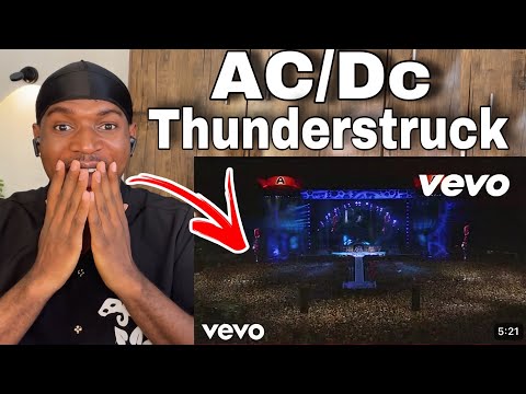 THE ENERGY!!! First Time Reaction to AC/DC - "Thunderstruck"