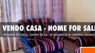 preview picture of video 'VENDO CASA PINARES DE SUIZA SANTA TECLA EL SALVADOR'