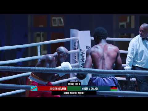 BOXING&JAMMIN III Full Match Replay | Lucien Botumbe (RDC) vs Mussah Mkwanda(Malawi)