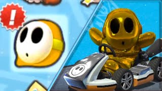 Mario Kart 8 Mods: Playable Gold Shy Guy in Mario Kart 8