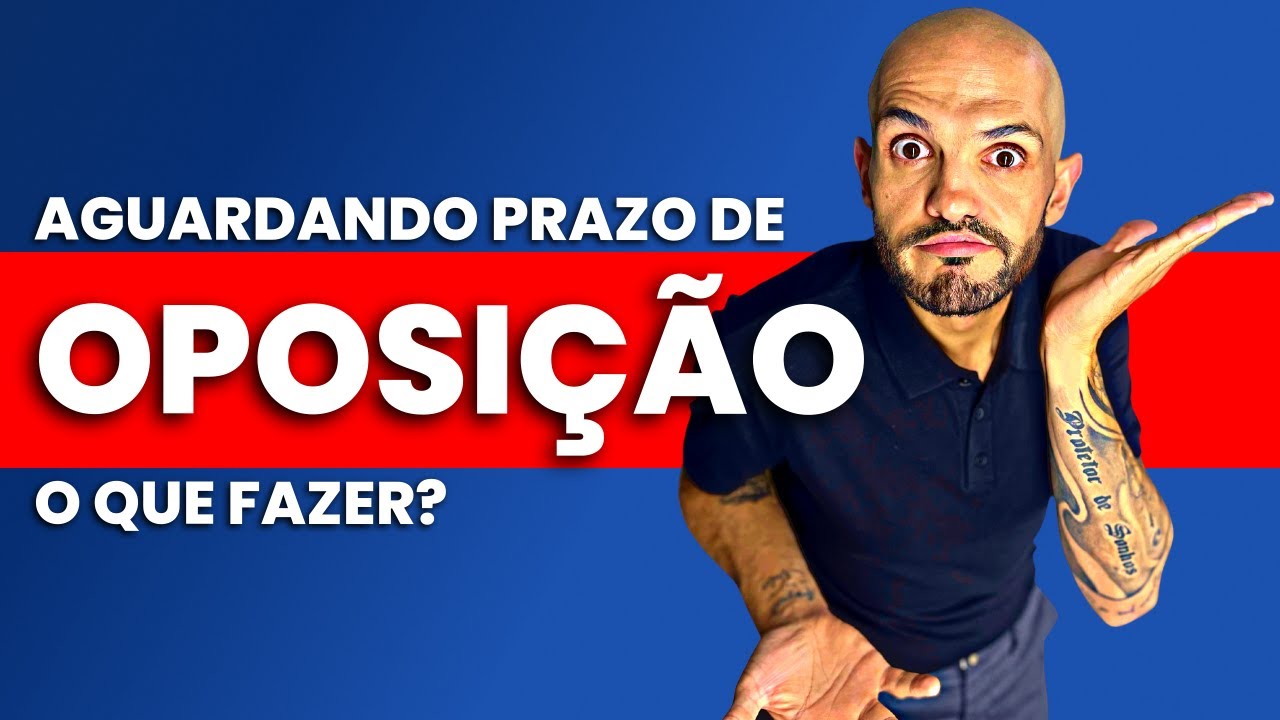 Pedido de registro de marca aguardando OPOSIÇÃO, o que você deve fazer? Ao vivo.
