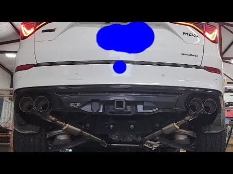 MDX Type S Function Werk Exhaust install