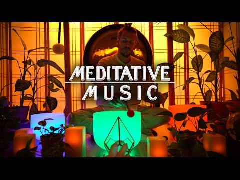 Expressing the Heart Sound Bath | Singing Bowls - Root, Heart, Throat Chakras | Meditation Music