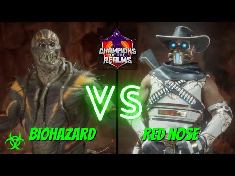 REDNOSE VS NO NOSE! Biohazard (Baraka, Kotal Kahn) vs Rednose (Erron Black)