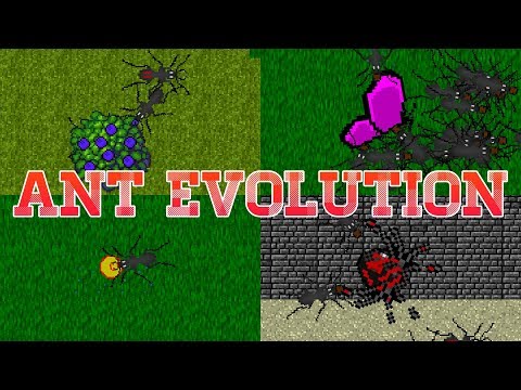 Ant Evolution: Ant Simulator Video