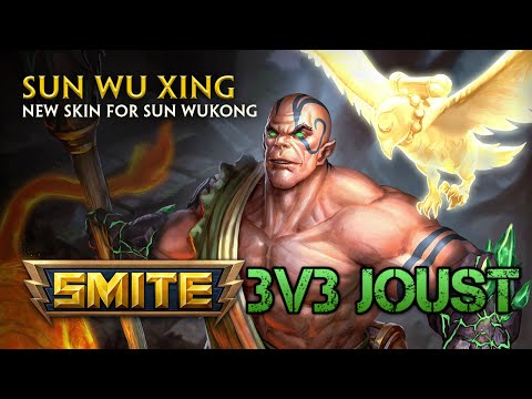Smite - Sun Wu Xing Gameplay - Smashing 'Em
