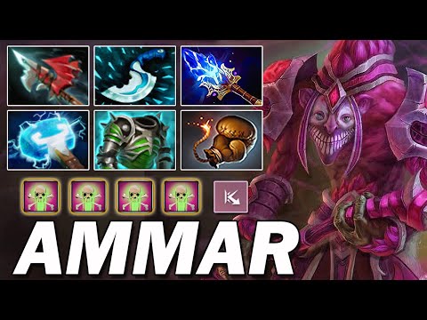 Ammar - Dominating Dazzle Universal Hero | 7.38b Dota 2 IMMORTAL RANK!