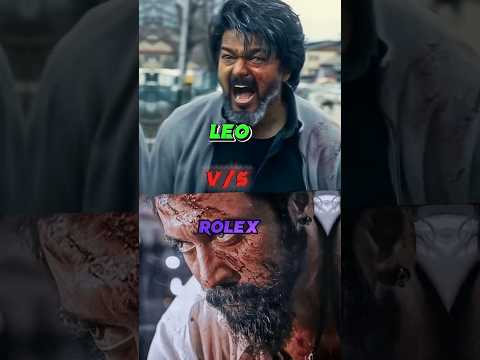 Rolex Vs Leo 🥵  Who Is Powerful Character🤯💥#thalapathy #surya #rolex #leo #lcu #trending #shorts