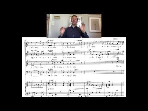 I. Requiem aeternam (Rutter) - SATB practice