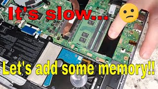 How I Upgraded The RAM In My Asus Laptop!