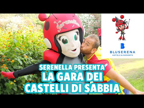 La Gara dei Castelli di Sabbia - Le Storie di Serenella - Video per bambini di Bluserena