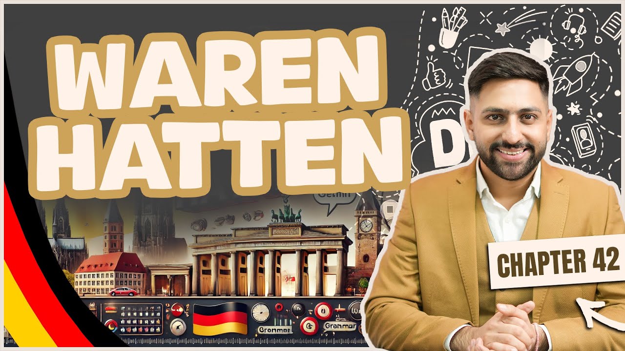 Chapter 42: Waren Hatten | Learn German A1 Series 2025 – Score 100/100 in the Goethe A1 Exam