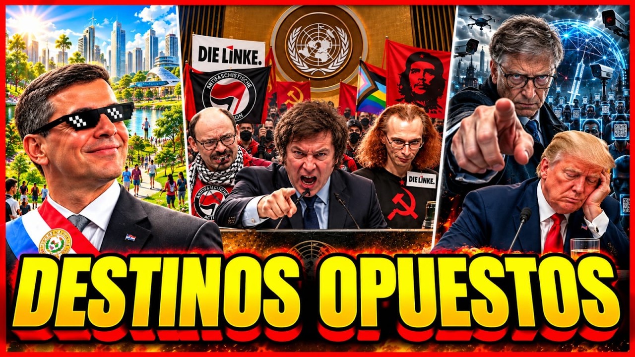 🔴 BILL GATES anuncia APOCALIPSIS 🔥 MONSTRUOS COMUNISTAS en BERLIN  🇩🇪⛓️‍💥 PARAGUAY es el OASIS