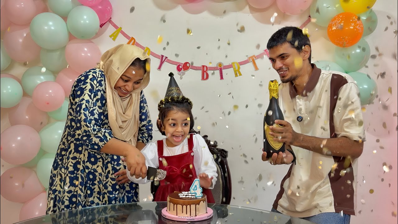 OUR Princess AYRA’s 4th BIRTHDAY..🎁♥️