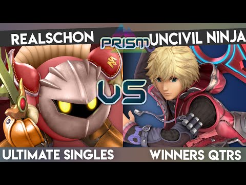 PRISM 191 - RealSchon (Meta Knight) vs. Uncivil Ninja (Shulk) - Winners Quarters - Smash Ultimate