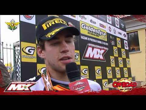 Gazzane di Preseglie 2011 - S. Frossard Interview - Int. D'italia MX