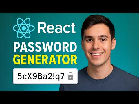React Password Generator Beginner React Project Tutorial