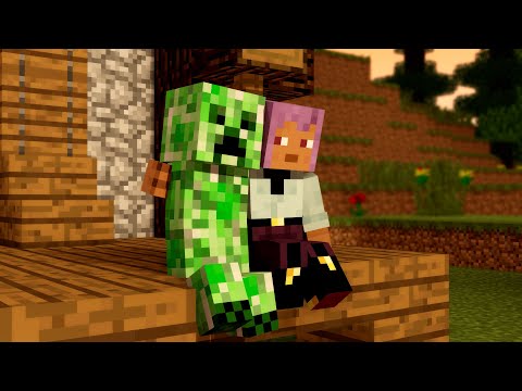 My Friend Creeper : FULL MOVIE - Minecraft Animation