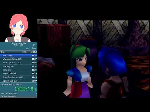 Legend of Legaia 100% NG+ speedrun World Record in 10:39:43