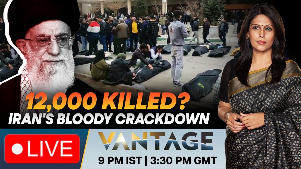 LIVE: Trump Weighs Iran Attack As Thousands Killed In Crackdown | Vantage with Palki Sharma