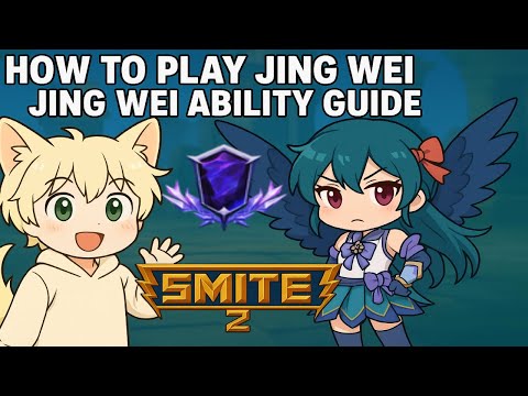 HOW TO PLAY JING WEI! JING WEI ABILITY GUIDE! - Smite 2 Obsidian Ranked Conquest