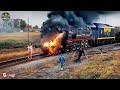 130 SHOCKING Train Crash Compilation Caught On Camera Idiots In Cars Best Of 2025