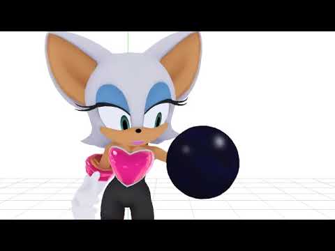 [MMD] Rouge the bat in_ That the incredibles's scene (mr neoleo)