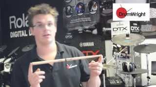 Video thumbnail for DrumWright Quick Guide to ProMark Ian Paice Signature Sticks by Drum Wright