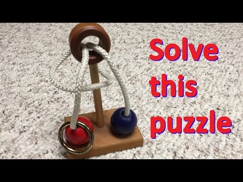 Solve this ring-and-rope puzzle