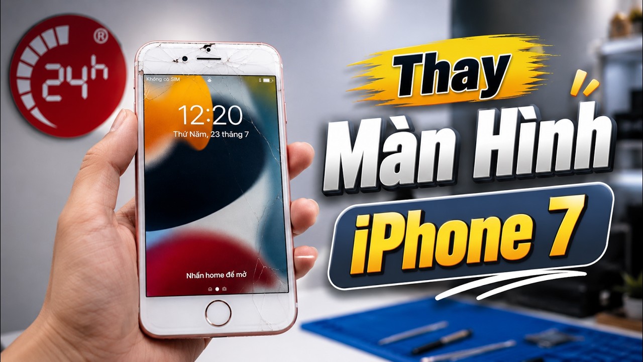 Video Thay màn hình iPhone 7