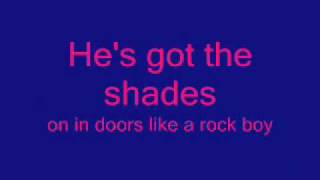 Shy boy by Jordin Sparks with lyrics