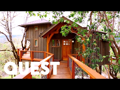 Amazing Mountain View Treehouse | Treehouse Masters