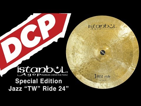 Istanbul Agop Special Edition Jazz TW Ride Cymbal 24" 2621 grams SER24T