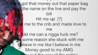 Lil Yachty - Kiss The Money ( LYRICS ) ft. Lovele$$